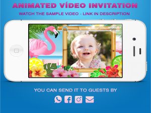 Flamingo Invitation